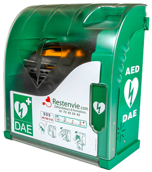 défibrilateur salle des fêtes de Plassay