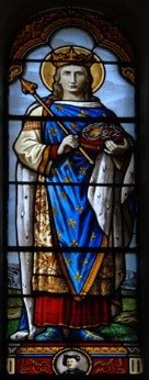 vitrail église de Plassay